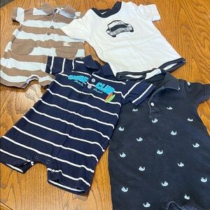 Infant Boy Romper Lot